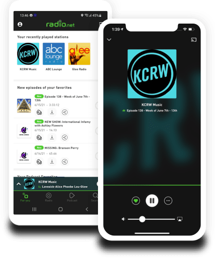 Free radio app for Android and iPhone