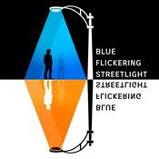 Podcast Blue Flickering Street Light