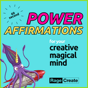 Podcast Daily Power Affirmations for your Creative Maniac Mind (in 60 Seconds)
