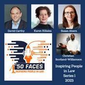 Podcast Fiftyfaces Focus - Inspiring People in the Law