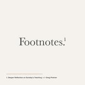 Podcast Footnotes