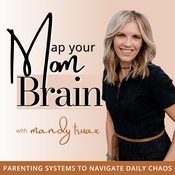 Podcast Map Your Mom Brain I Parenting Tips, Planning, Organizing, Systems, Routines, Mom Life, Connection